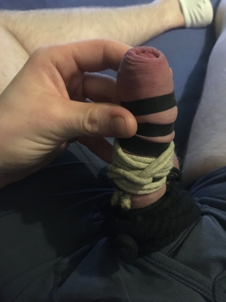 Tied Up Cock And Balls Pt. ll #9