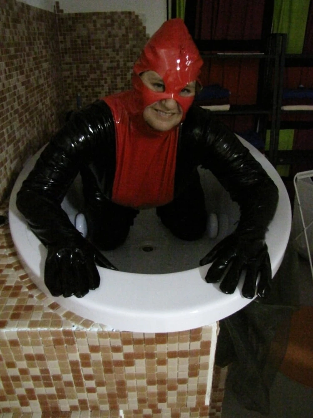 In latex in the tub ... #6