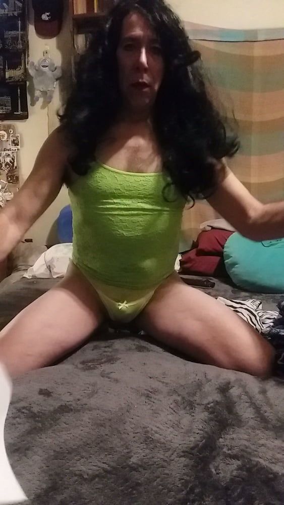 My green panties #6