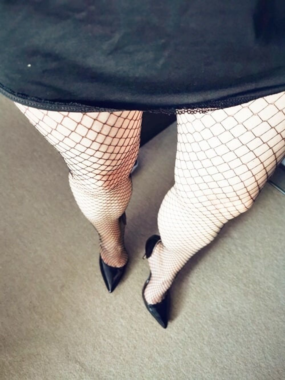 Fishnet Stockings &amp; Pumps #2