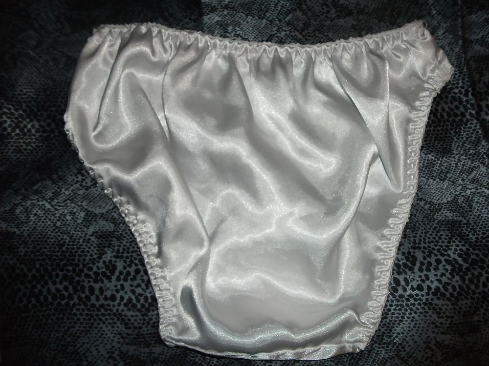 A selection of my wife&#039;s silky satin panties #3