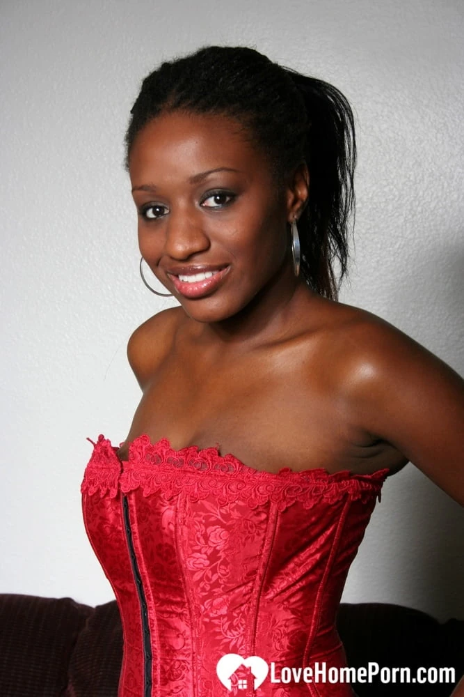 Amazing ebony chick receives a nice facial #31