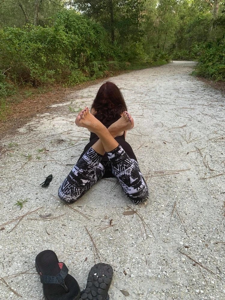 Feet pics in the Park #5
