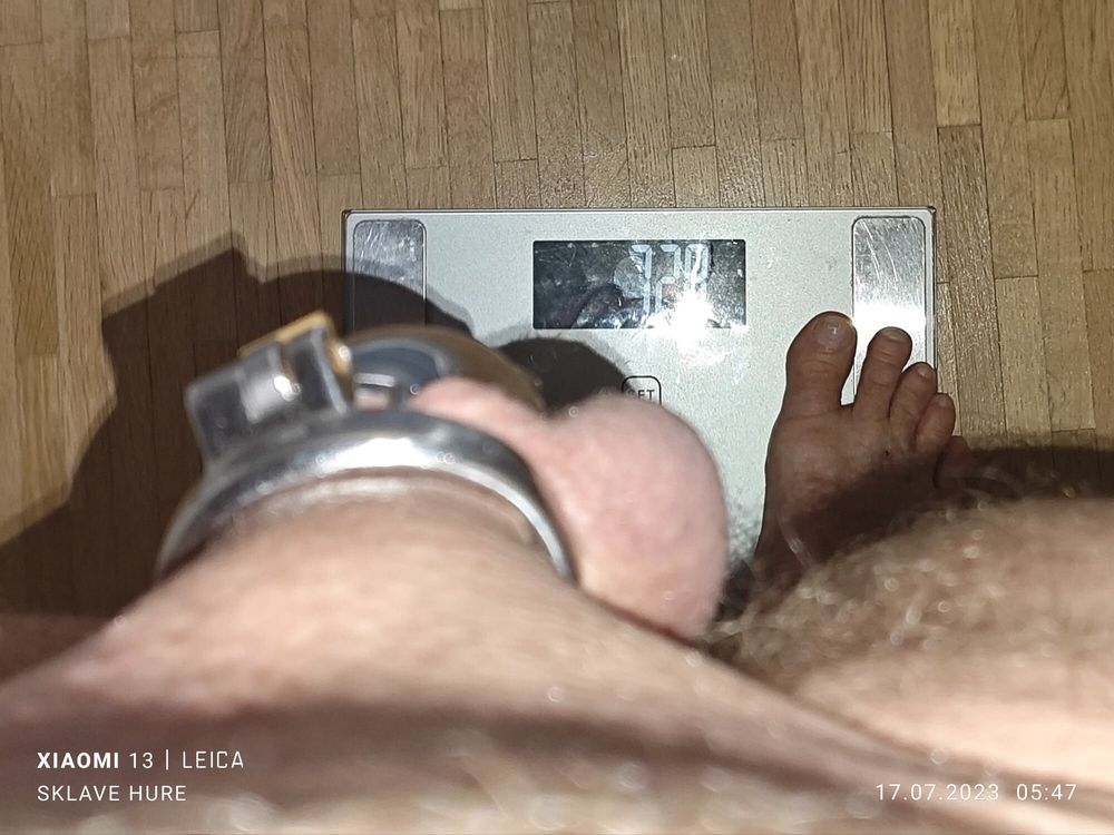 Weighing, Cagecheck, fuck with the plug on July 17th, 2023 #15