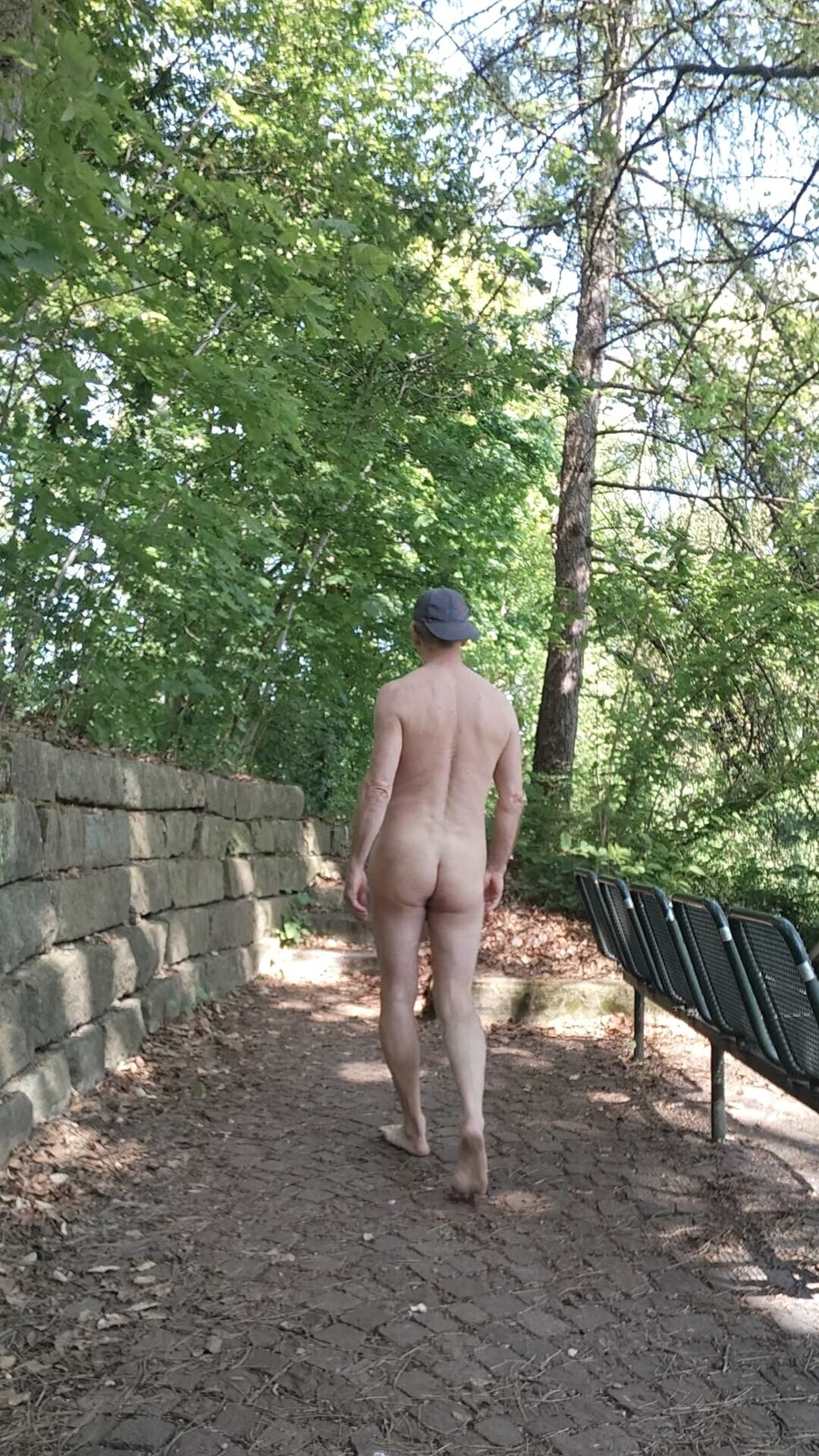 Naked through the park #4