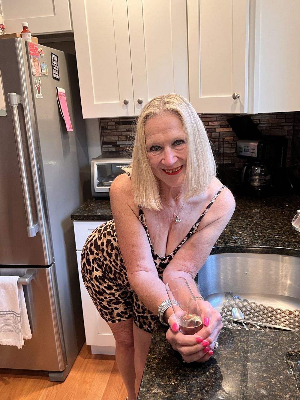 66 YEAR OLD PORN STAR DANIELLE DUBONNET( leopard print) #7