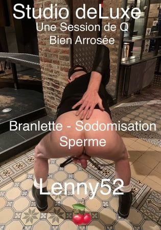 Show cul pour Lenny52 le patron du club de partouze