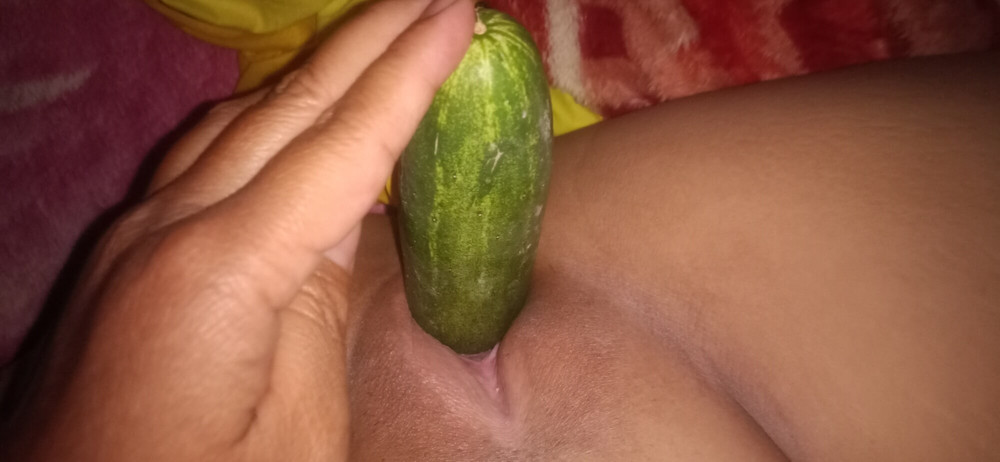 Dig a hole as big as a giant cucumber  #5