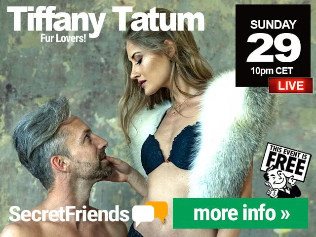 Tiffany tatum Live this Sunday at SecretFriends