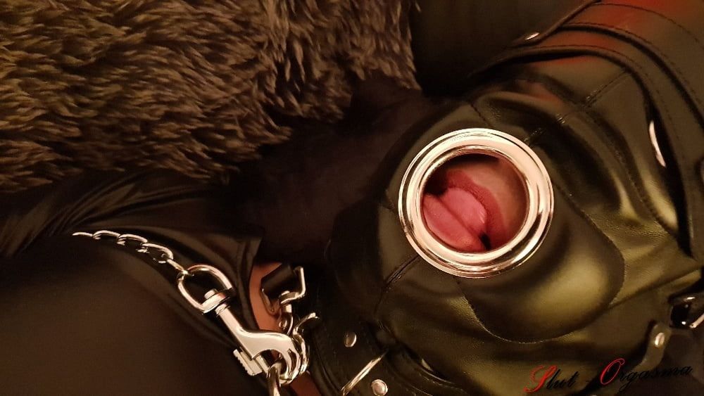 Slave Slut-Orgasma Celeste masked and speculum masturbation #24