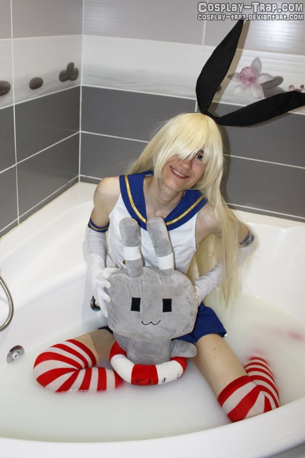  Crossdress cosplay wet Shimakaze #8