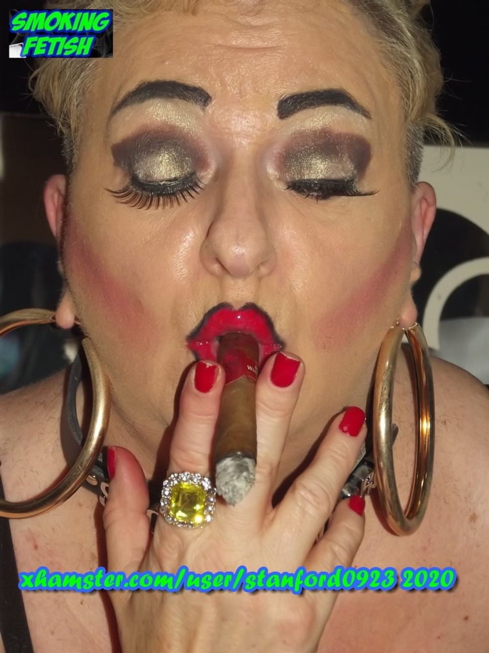 SMOKING FETISH WHORE #12