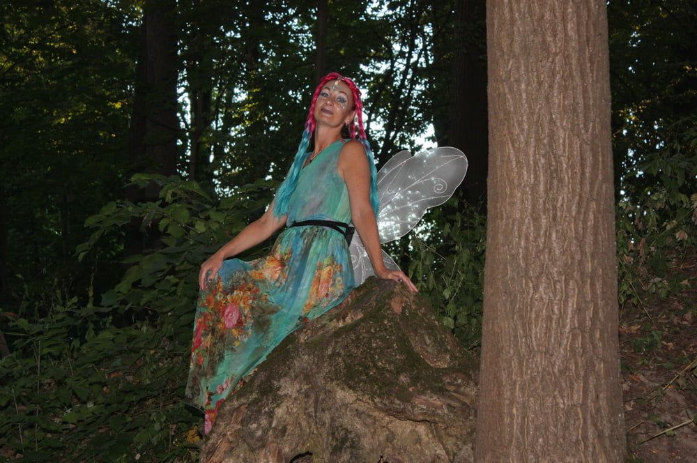 Fairy near the tree #10