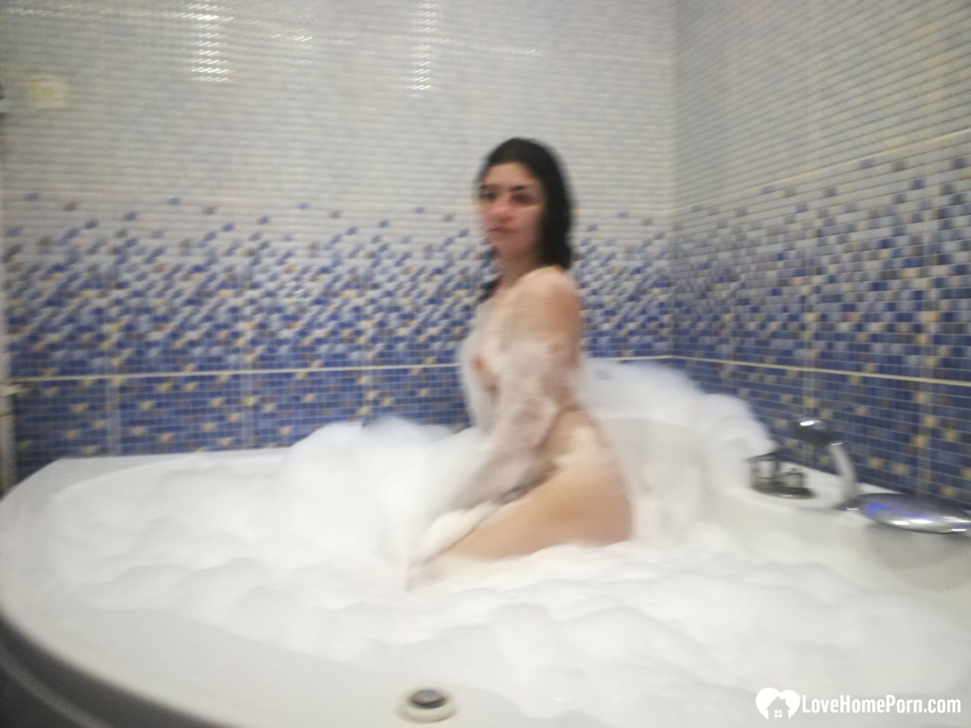 Recording my hot girlfriend in the shower #10