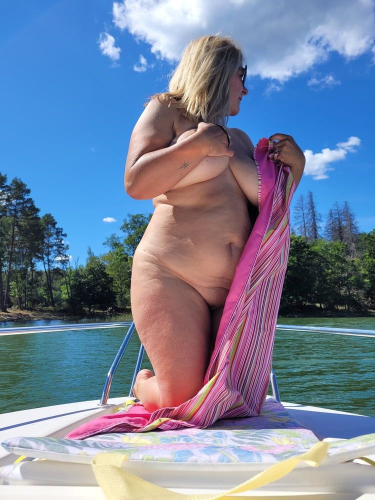 Naked on a boat trip  #5