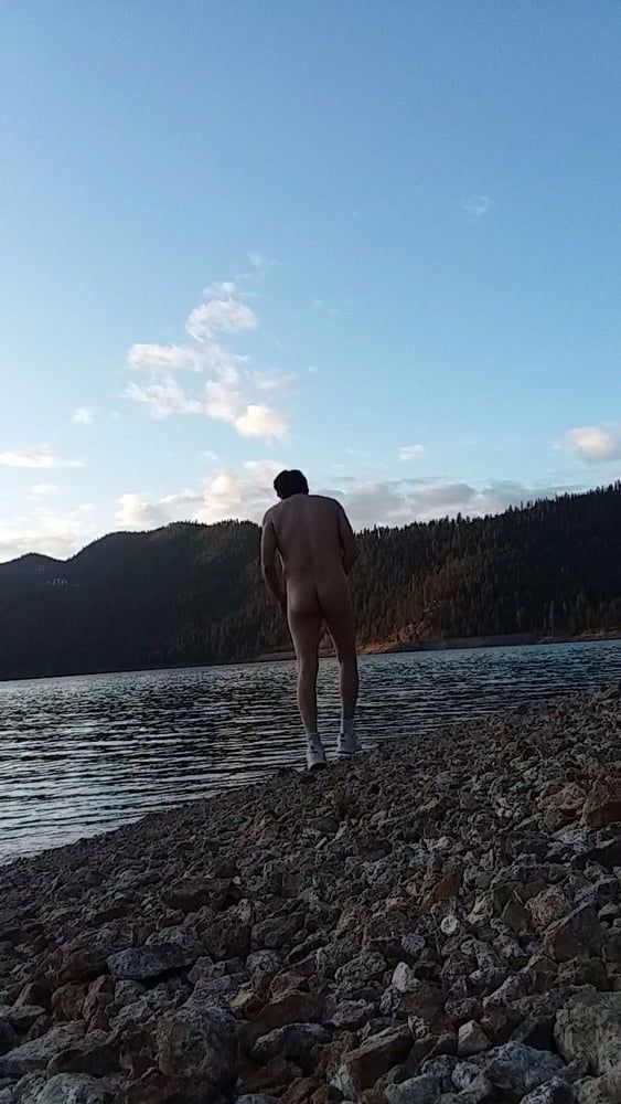 Walked around the lake naked  #7