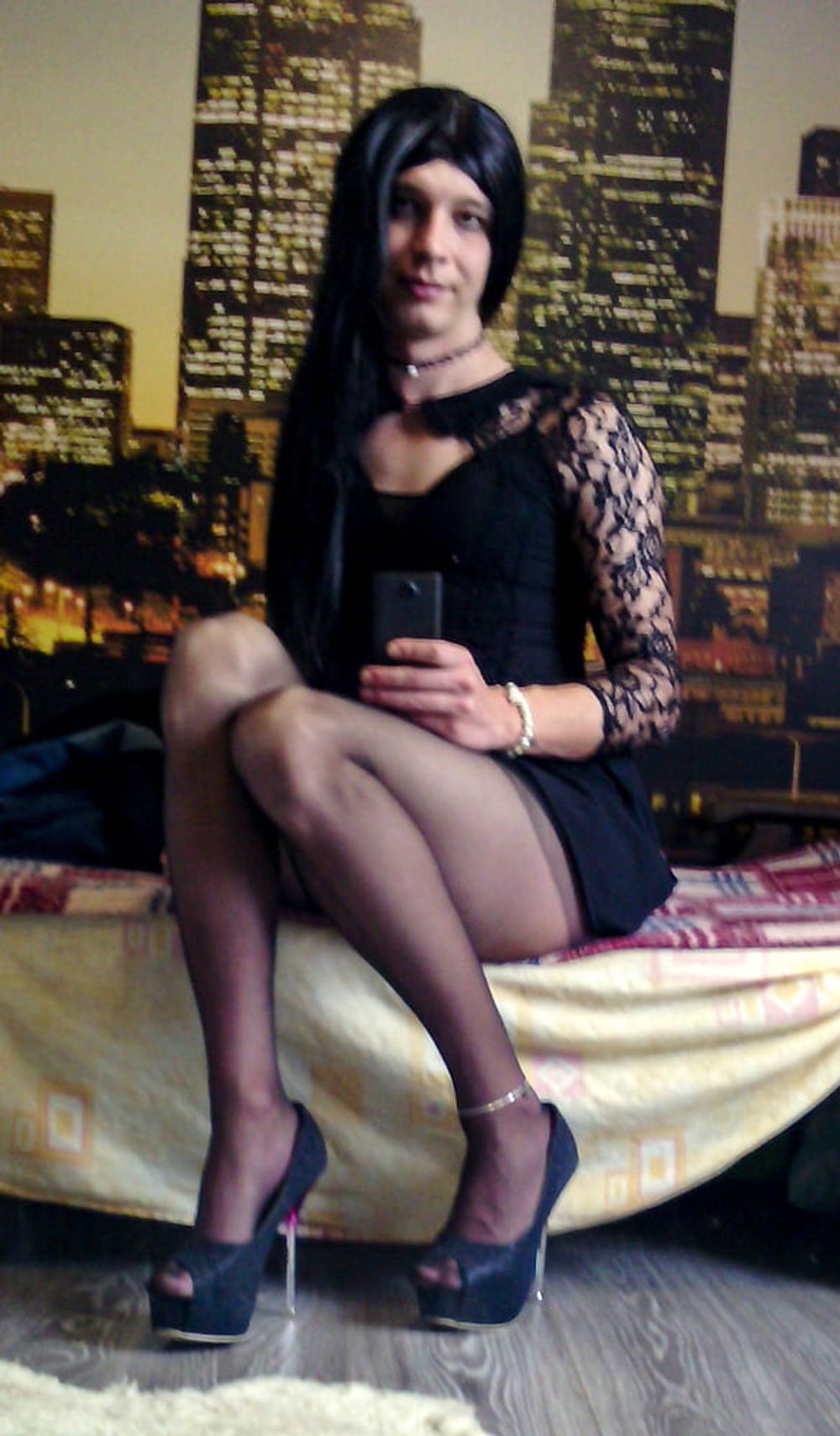 Sexy femboy vladasexytrans posing for you #20