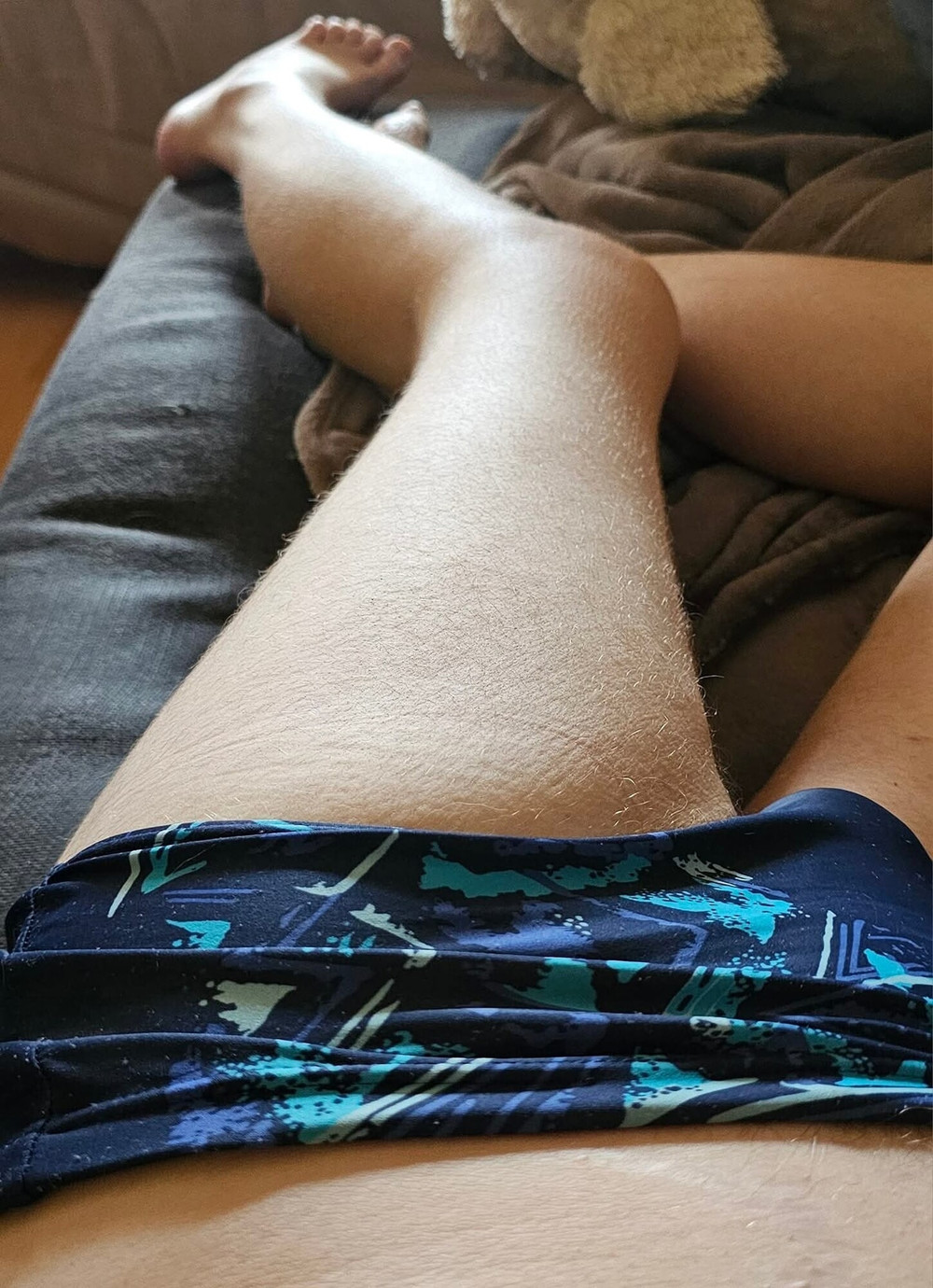 Toby in skimpy swimming trunks and board shorts  #4