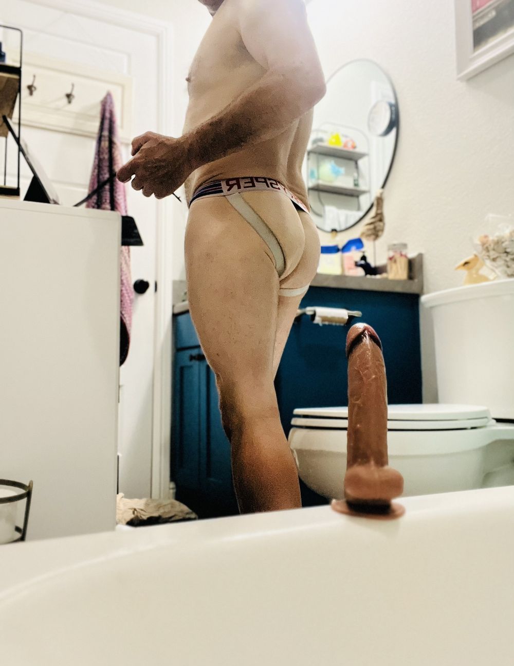 Naughty pre-shower rountine #4