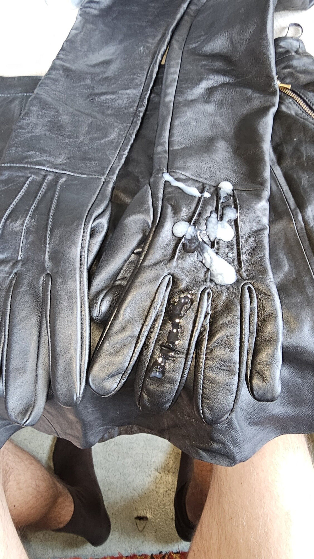 Geile Damen echtleder klamotten mix. #2