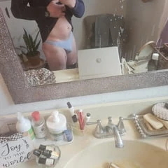 In stepdaughters panties.
