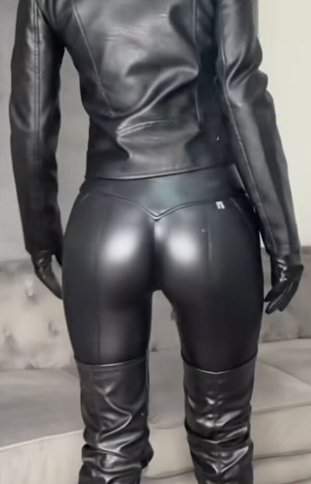  my ass in leather pants #2