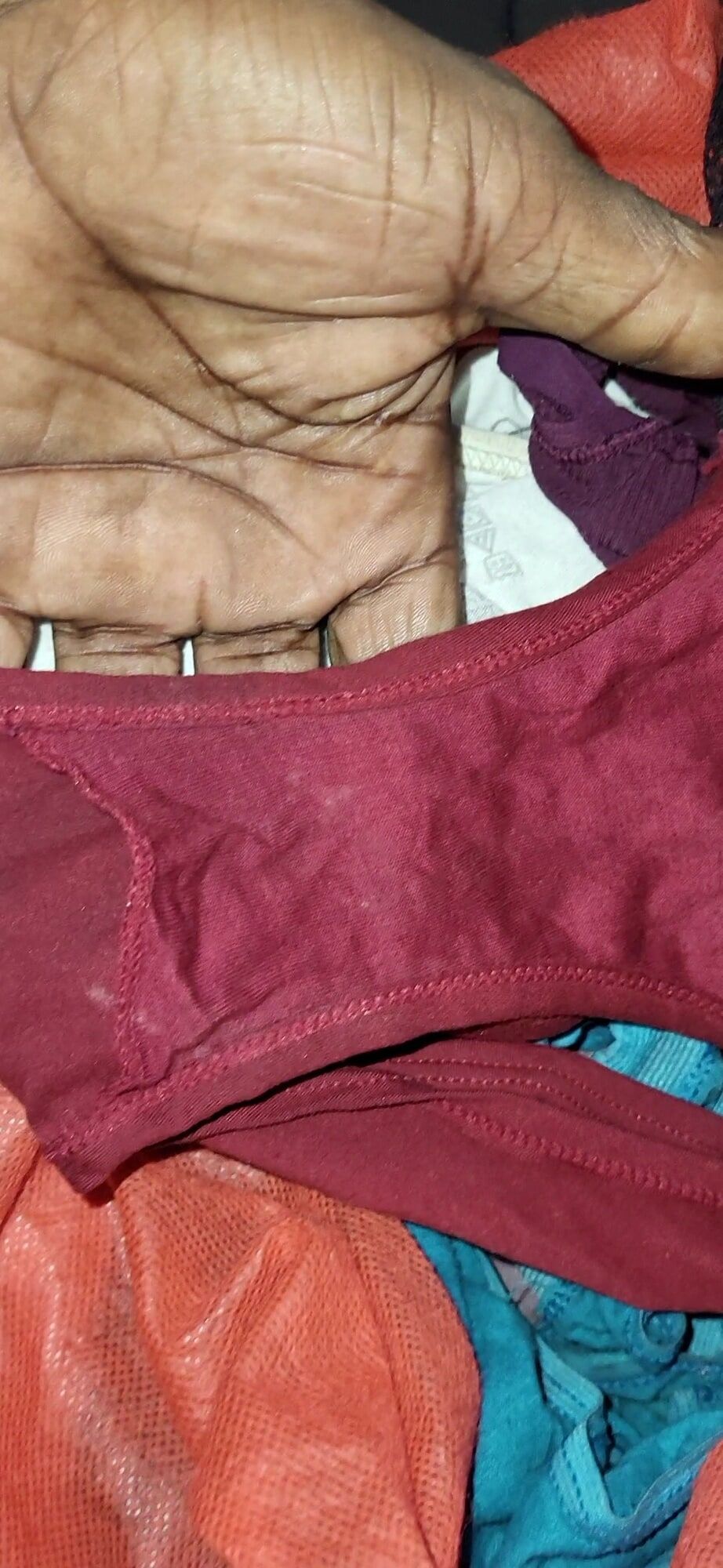 Wife's Dirty Panties Laundry Bag #4