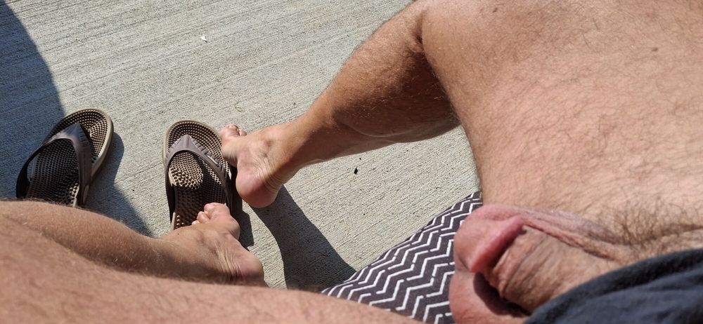 Showing off my Hairy legs #12