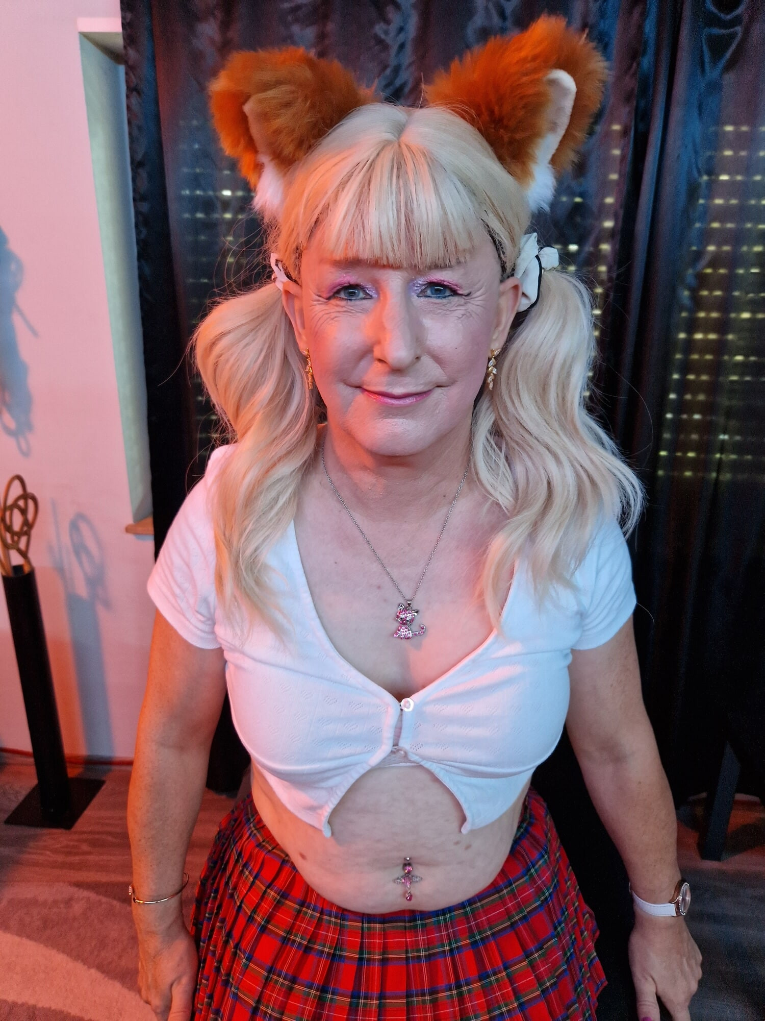 Angelika as a schoolgirl #3