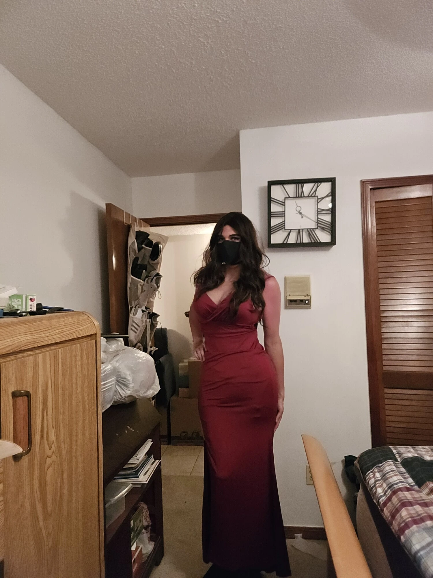 Red dress