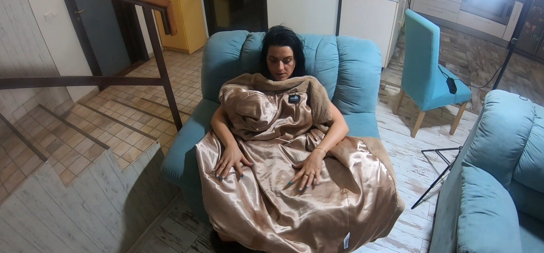 Romantic fucking and cum play on a fur-coat linner 268 #6