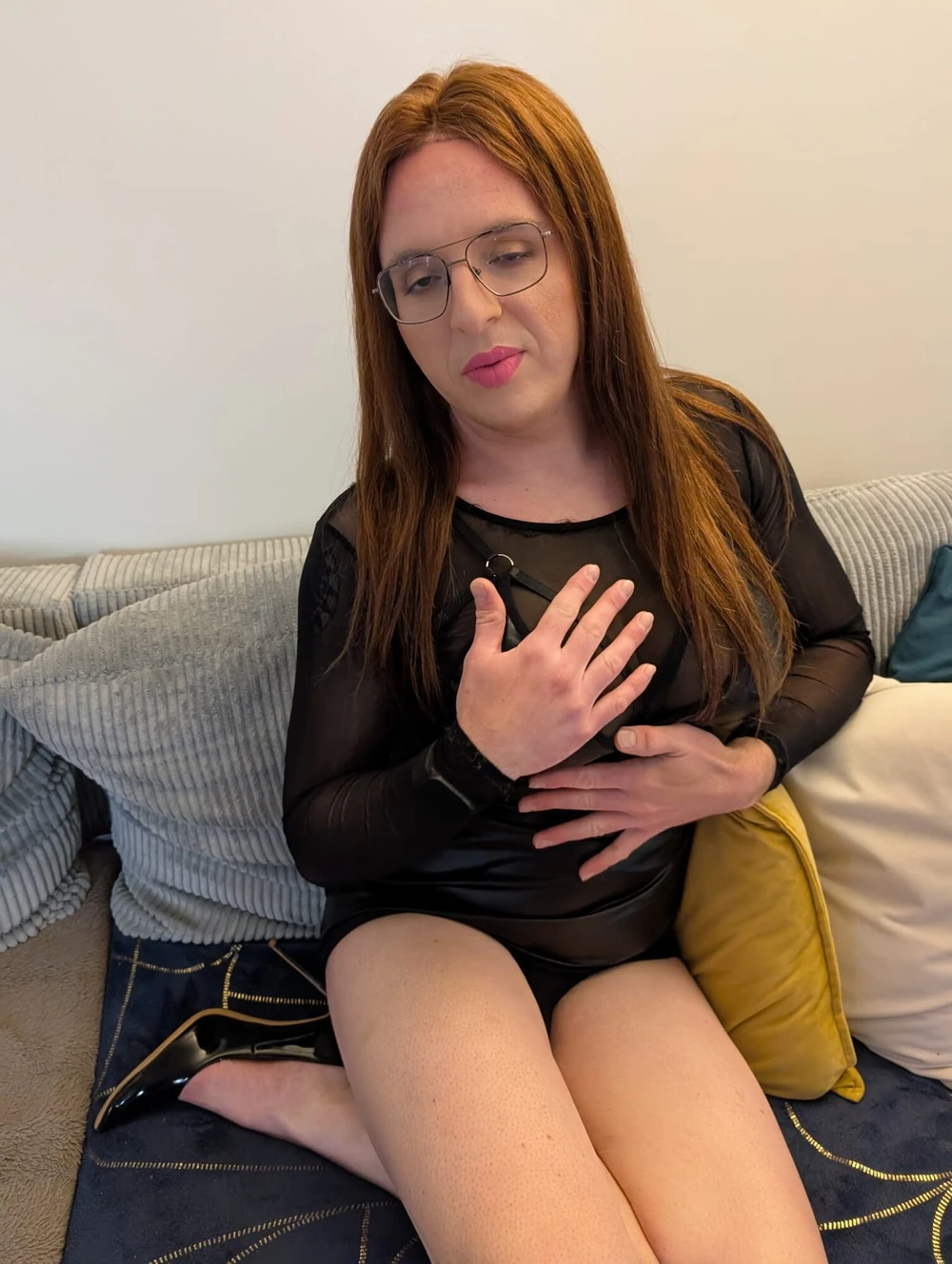 Photoshoot and fuck for a French femboy #39