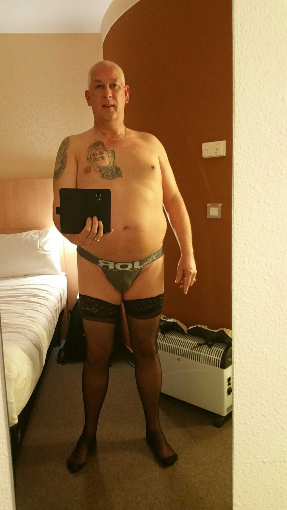 Me in my nylons for use #6