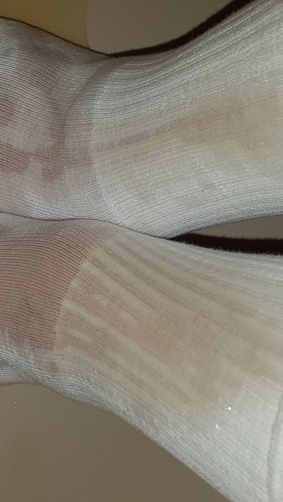My white Socks - Pee #24