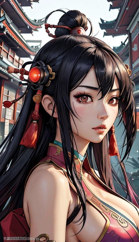 beautiful chines girls (Ai models #38