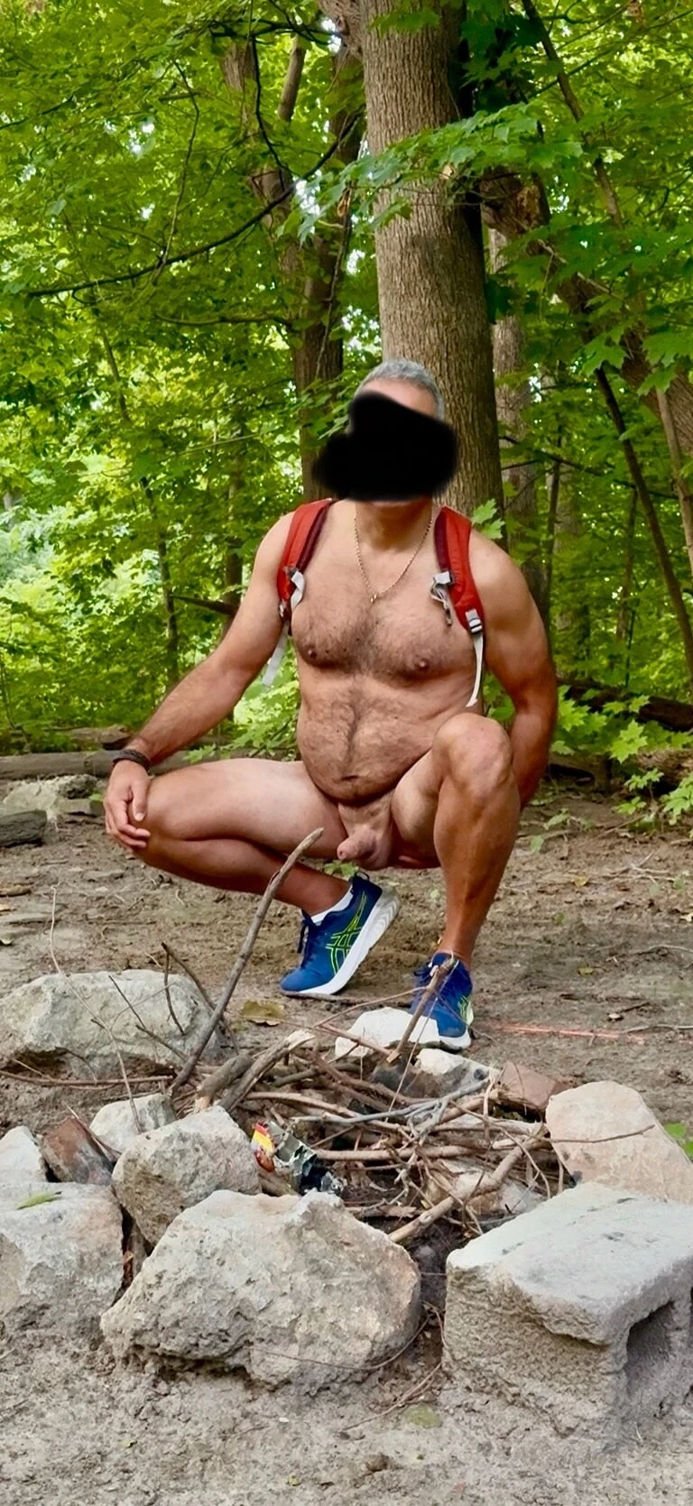Hike through the woods in Toronto