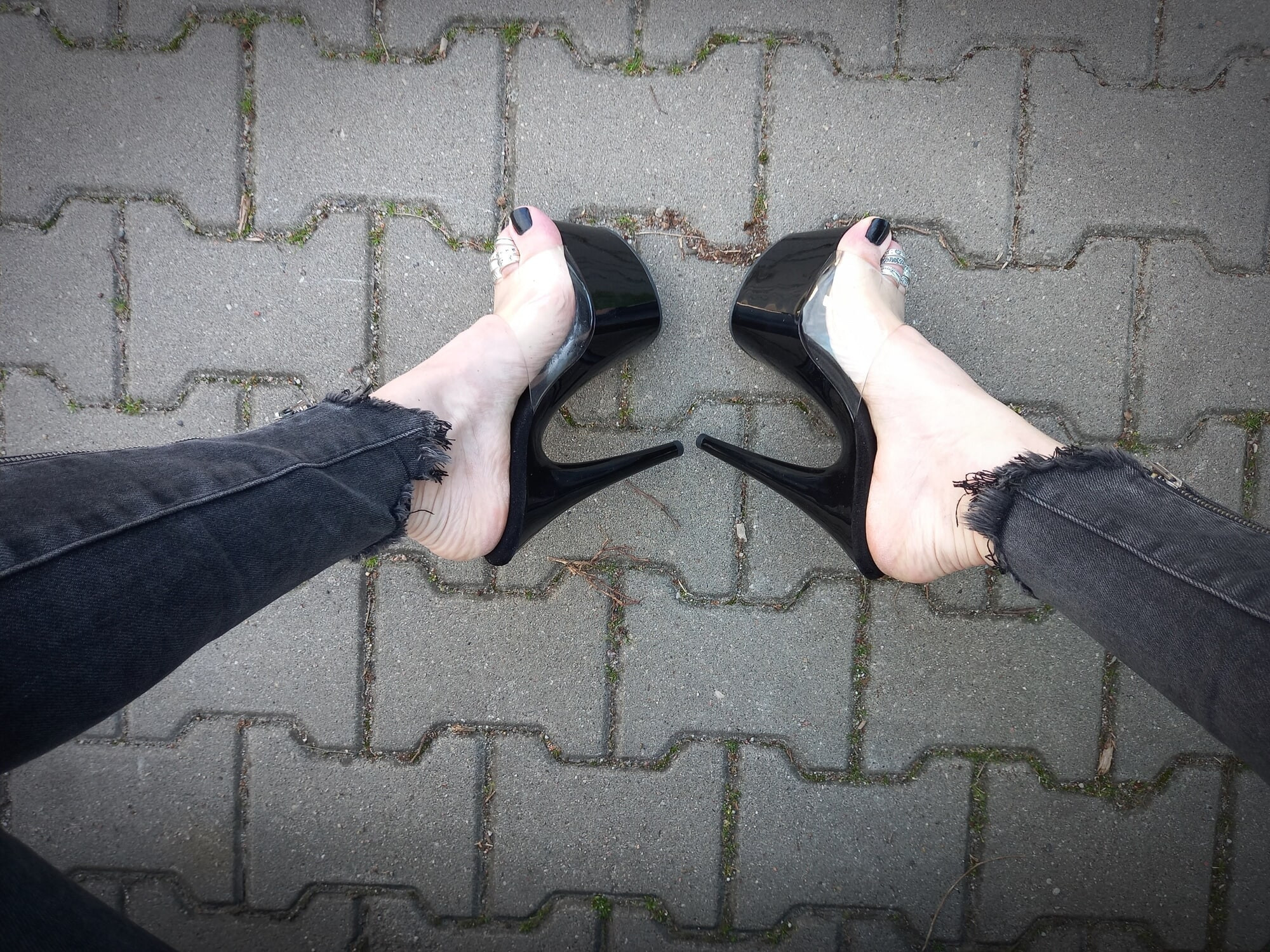 17cm stripper heels #45