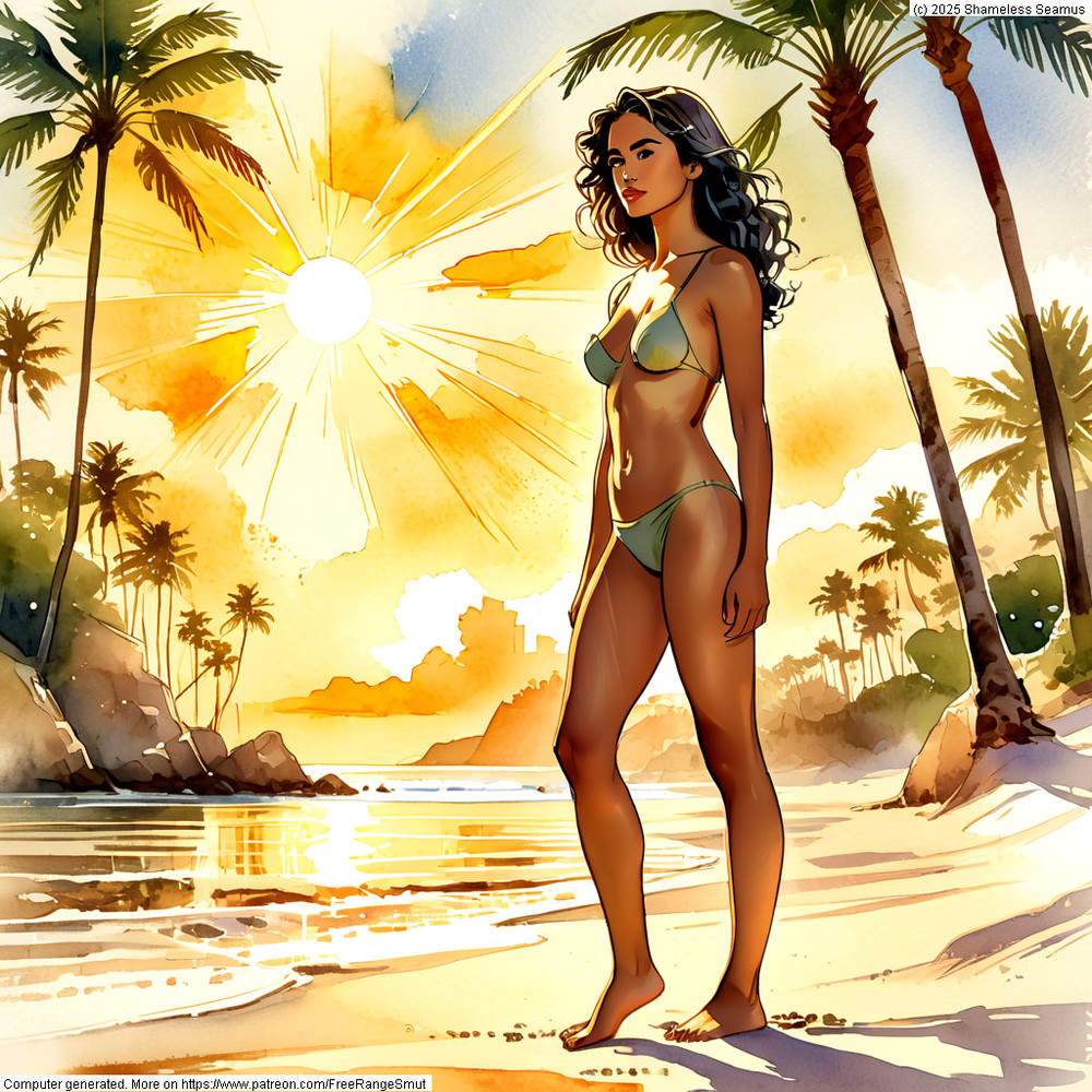 Beach Babe Barely Bewitching #21