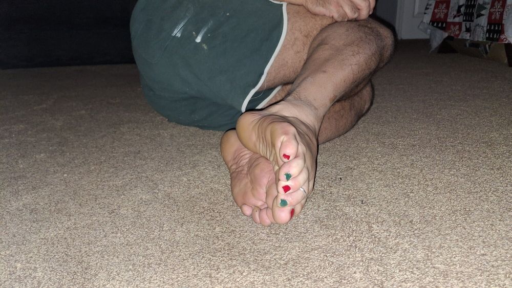 Do you like my feet and legs? #5