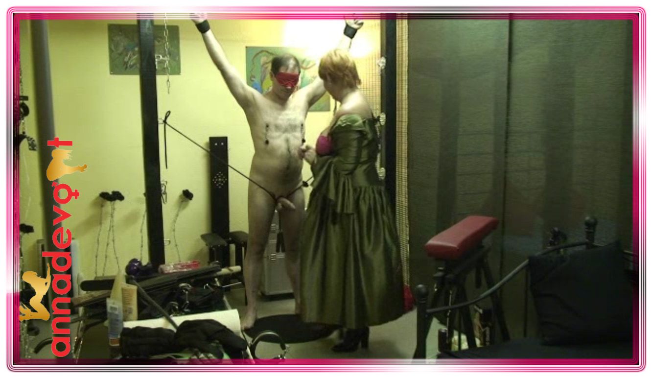 LadyAnna - BDSM & Sex Session with my slave #2