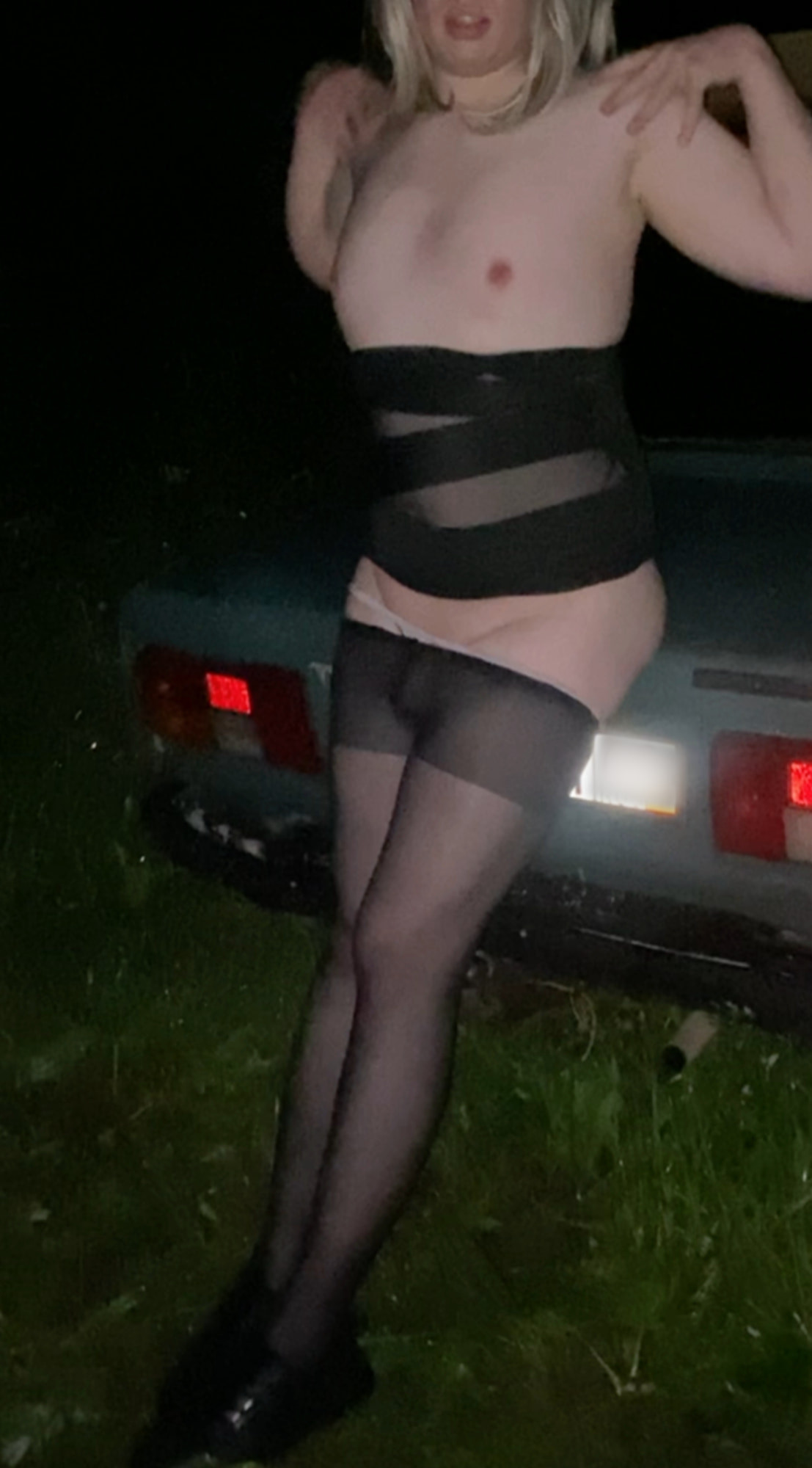 Night, car, trans whore. #5