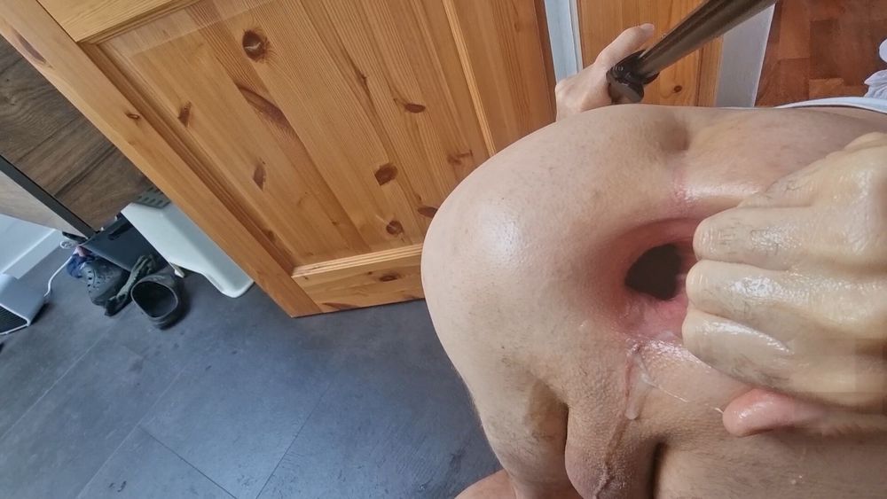 My new asshole opener 8,9cm wide hard anal dildo #12