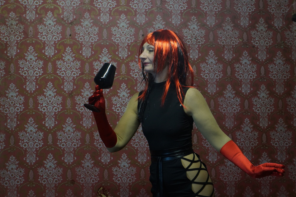 At the evening window #12