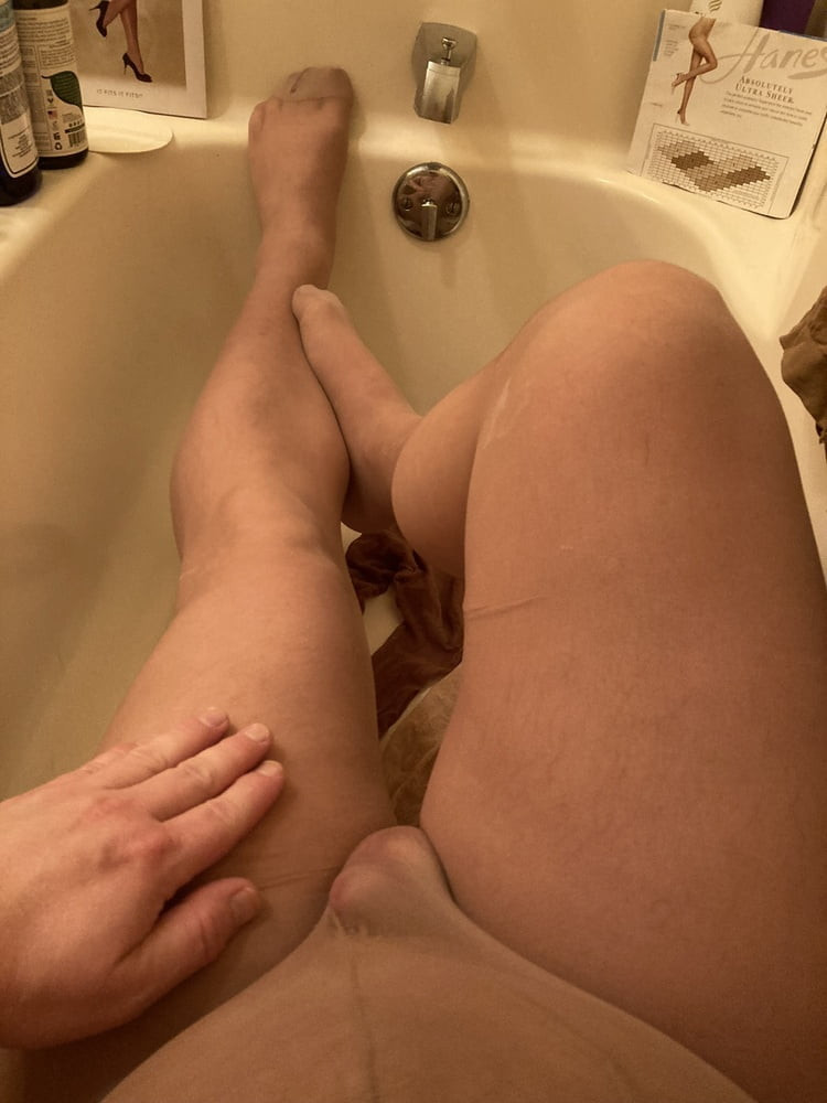 Pantyhose, Bondage, and Cum #5
