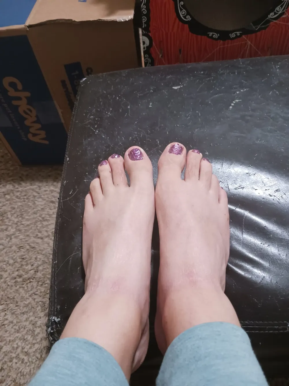 Erica heels, feet & nylons  #6