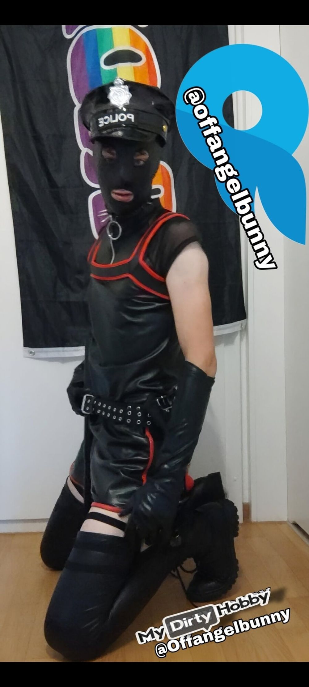 Skinny Twink BDSM Kinky latex #2