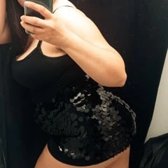 Trying out new clothing