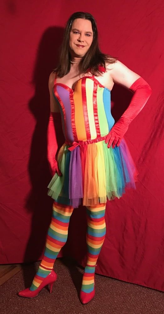 Joanie - Rainbow Bustier #15