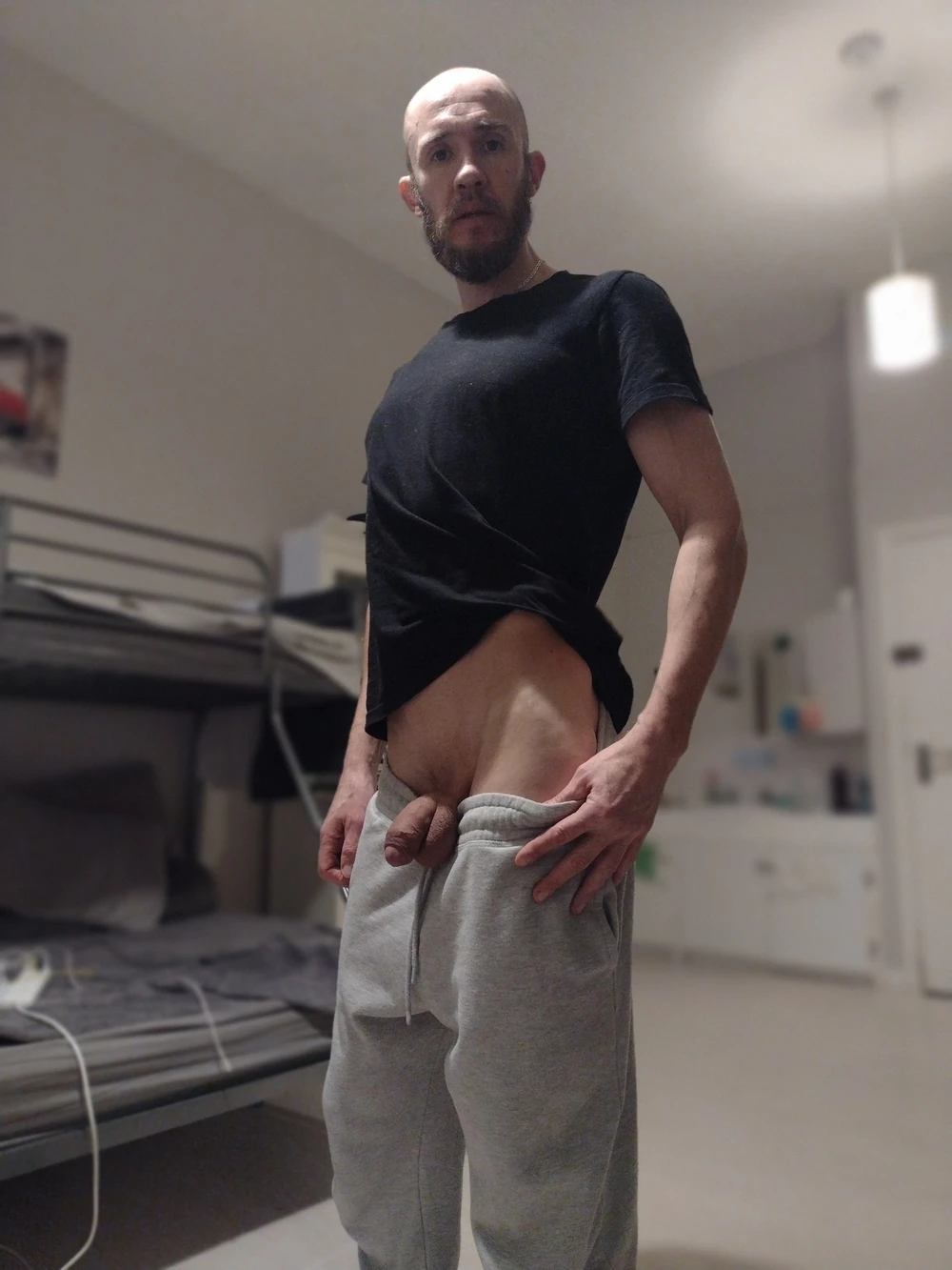 Showing soft dick #5