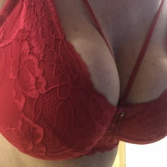 My wife CIM in red